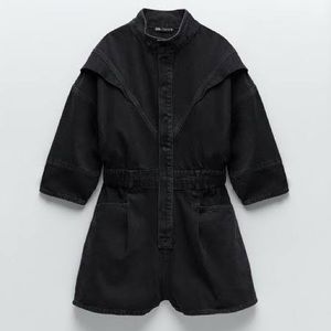 Zara Denim Jumpsuit
